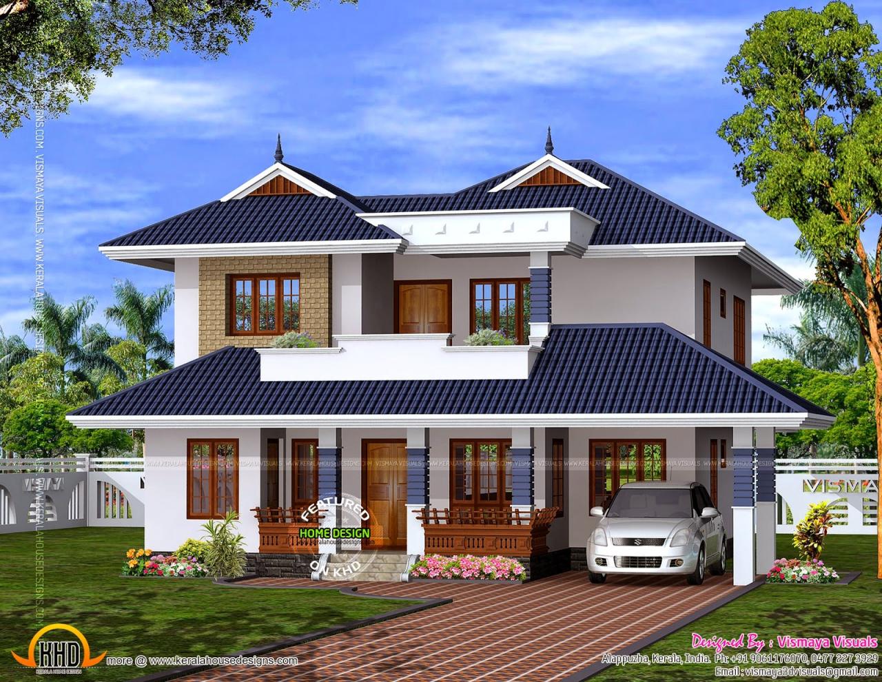 200 square meter Kerala model house Kerala home design and floor