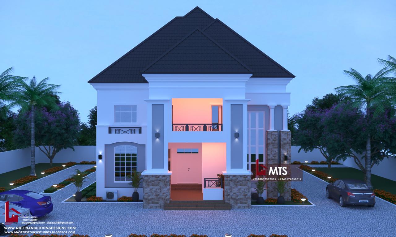4 Bedroom Duplex Design Nigeria