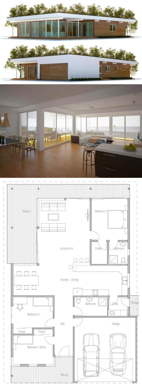 34+ Minimalist Modern House Floor Plan
