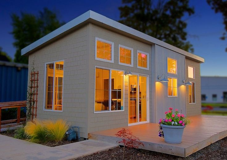 Northwest series What can you do with 400 square feet? Small prefab