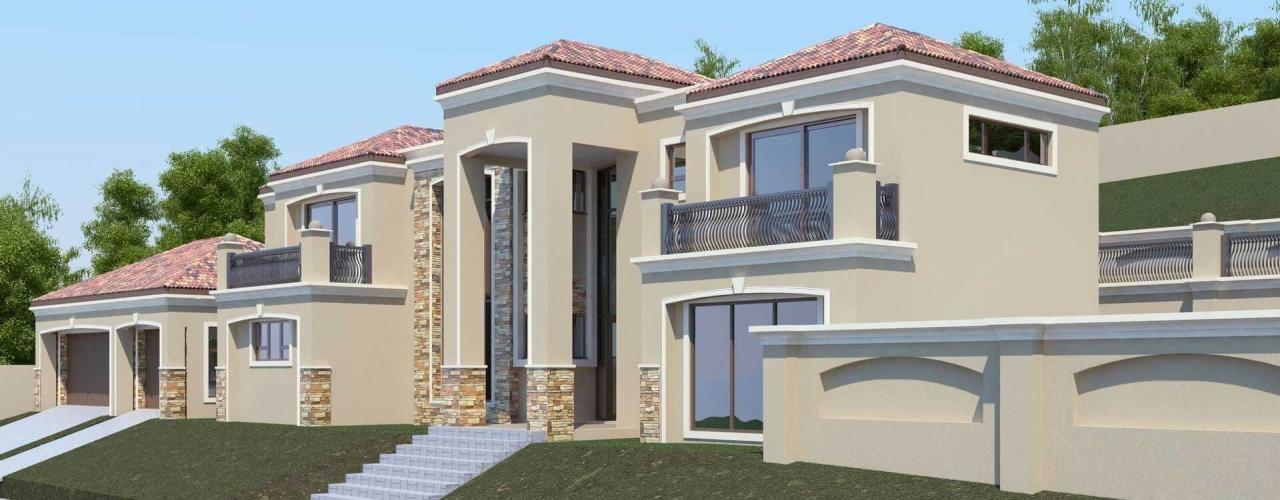 House Plans In Gauteng African house, Home design floor plans, House