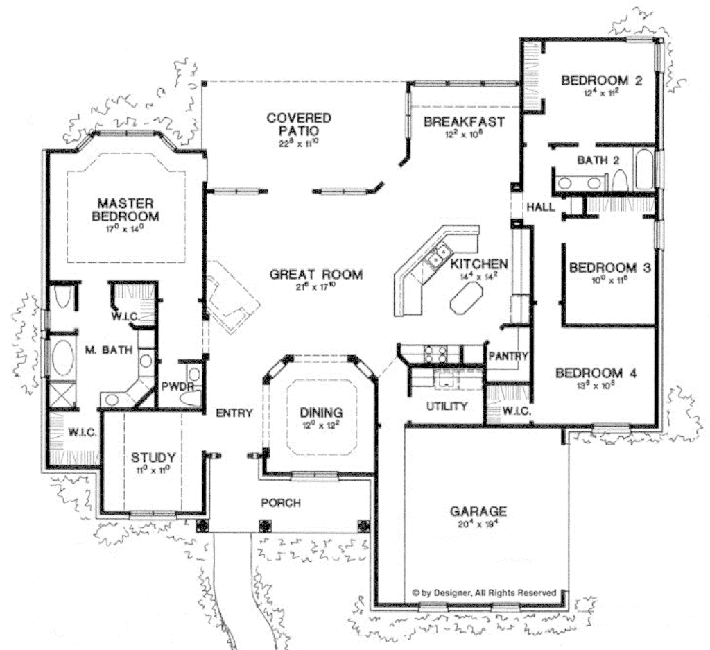 New 2500 Sq FT Floor Plans, House Plan Simple
