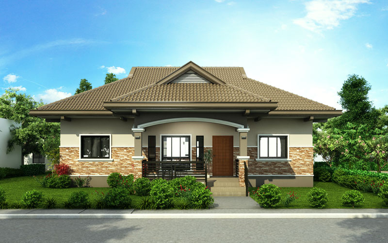3Bedroom Bungalow House Concept Pinoy ePlans
