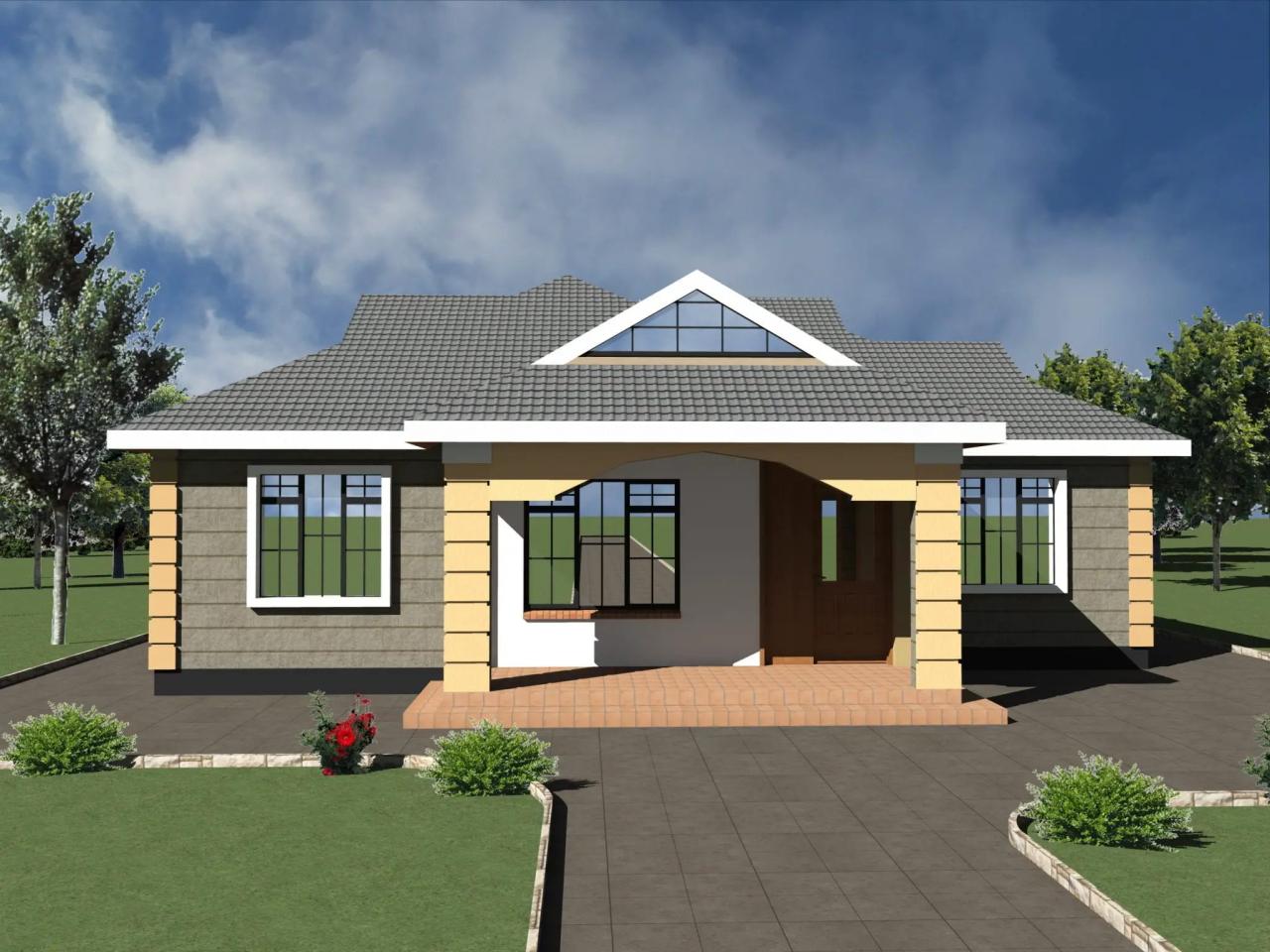 Low Budget Modern 3 Bedroom House Design HPD Consult