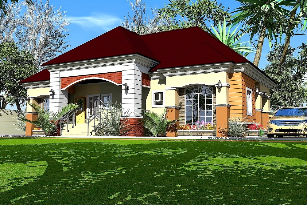 Architectural Designs by Blacklakehouse 4 bedroom Bungalow