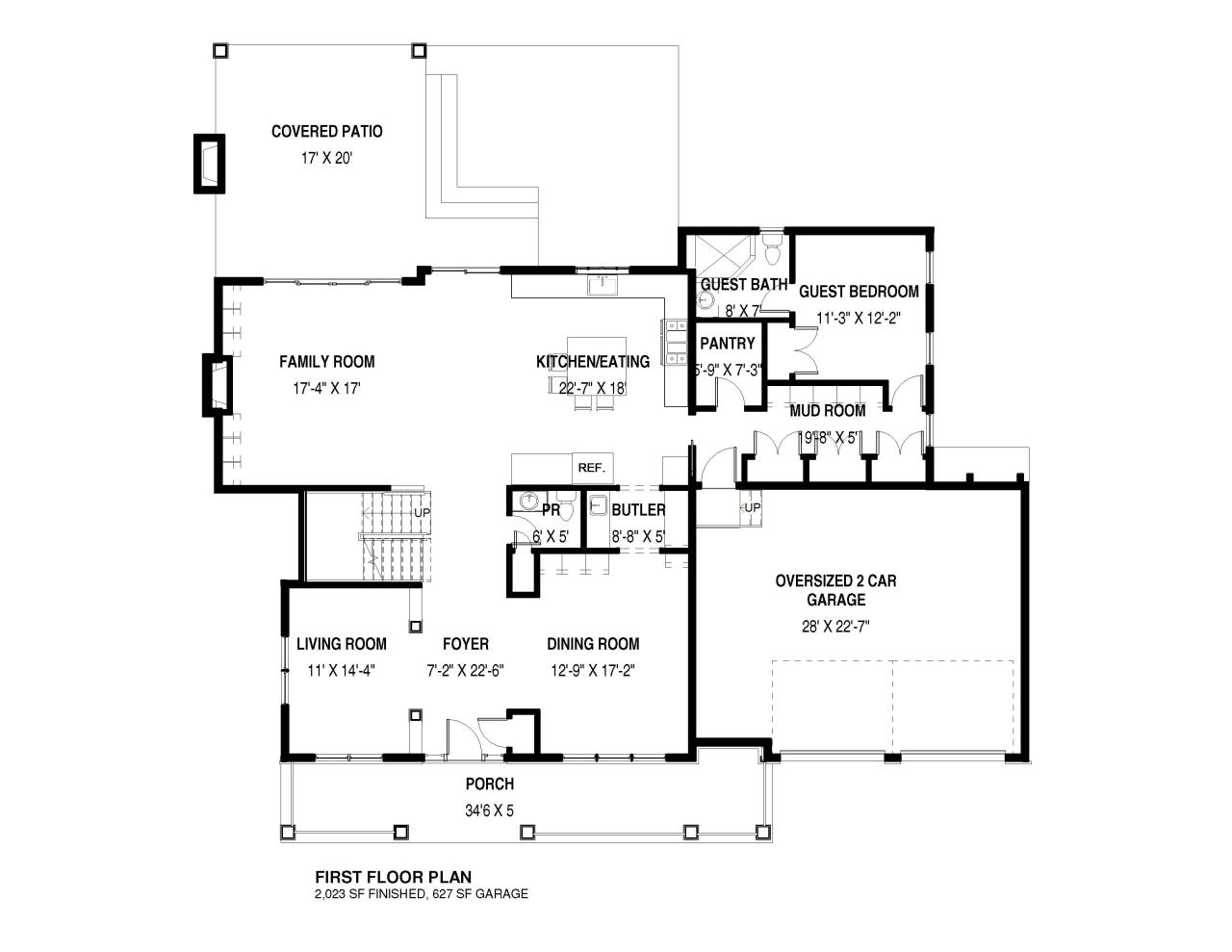 First Floor Plan Premier Design Custom Homes