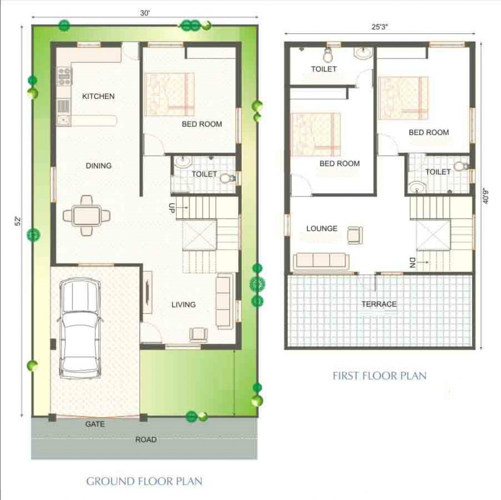 Duplex House Plans India 900 Sq Ft 20x30 house plans, House layout