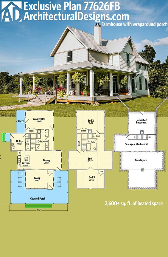 25 Farmhouse Plans for Your Dream Homestead House