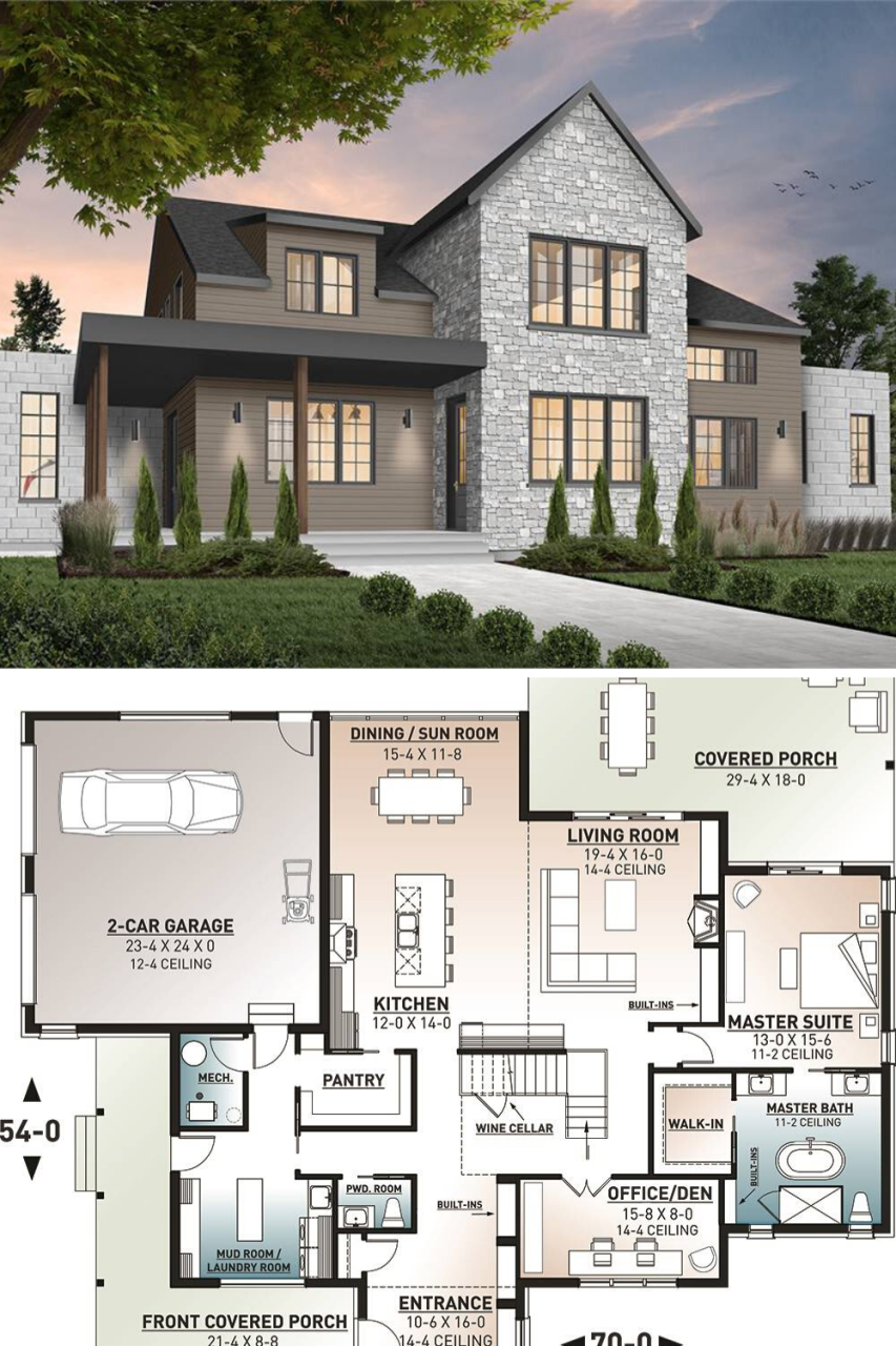 18+ 4 Bedroom 2 Story House Plans